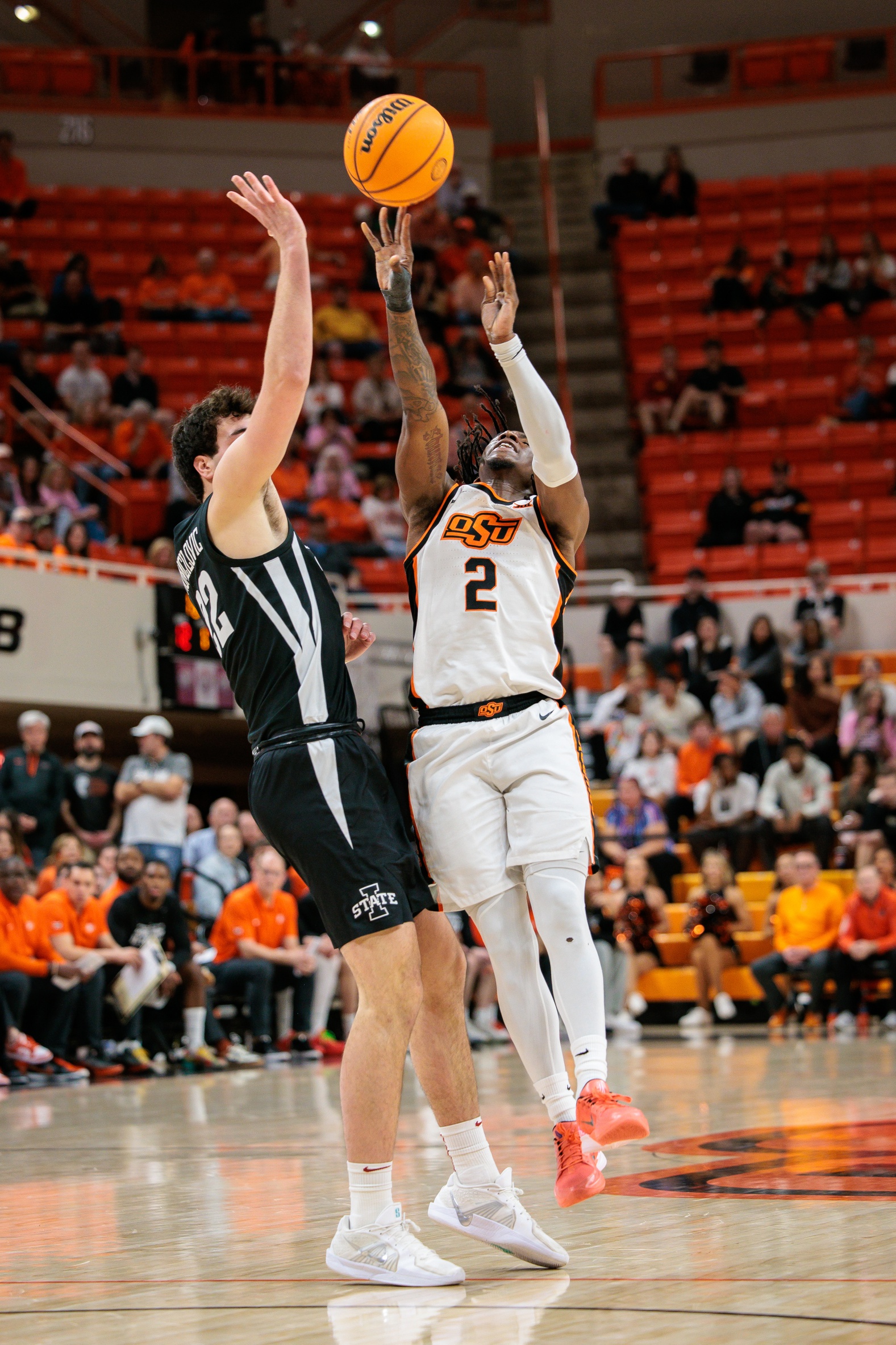  Houston vs Oklahoma State AI Prediction: Free CBB Betting Insights for Jan 01. Credit USA TODAY/IMAGN