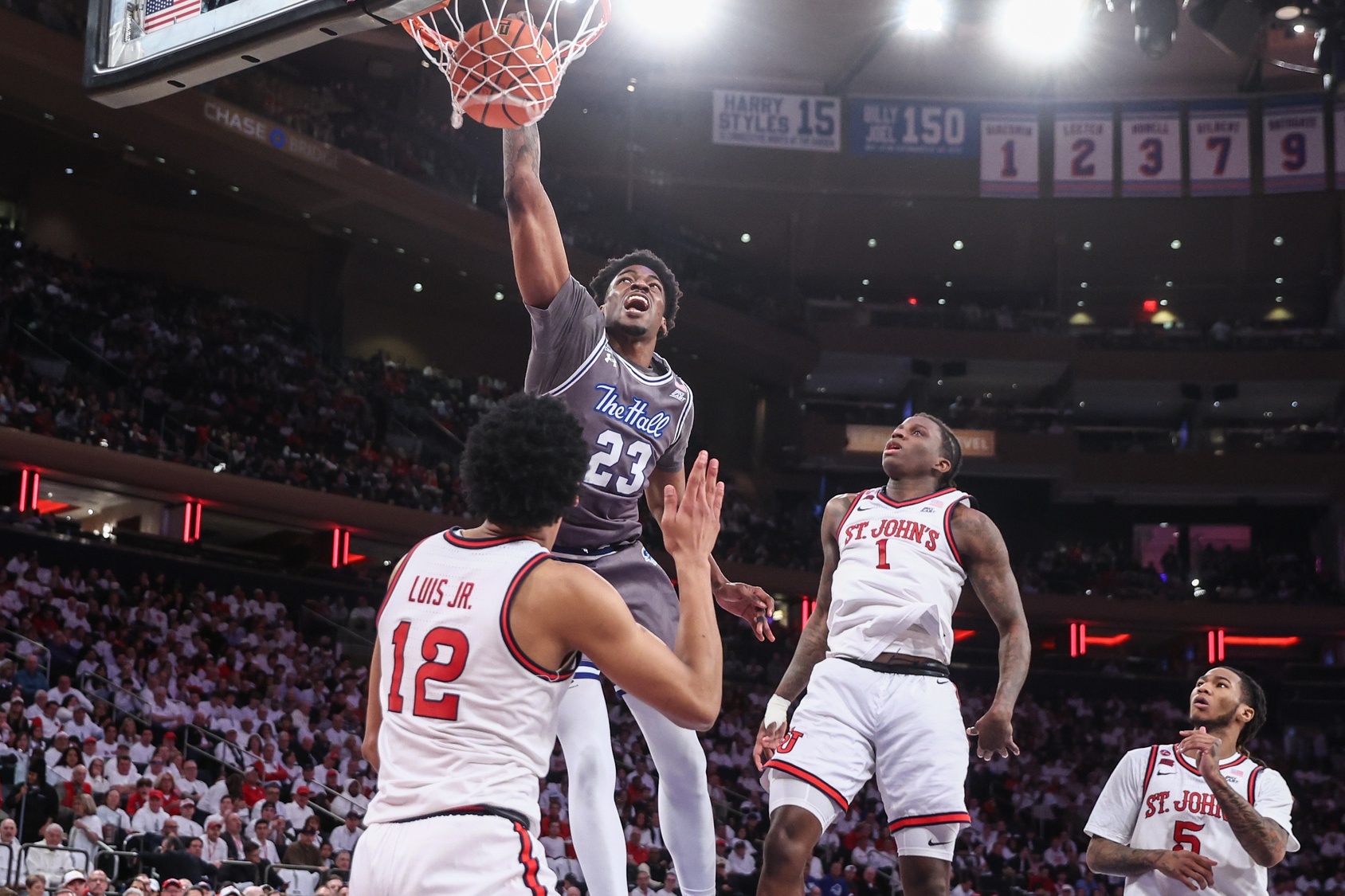 St. John's vs Seton Hall AI Prediction: Free CBB Betting Insights for Jan 01. Credit USA TODAY/IMAGN