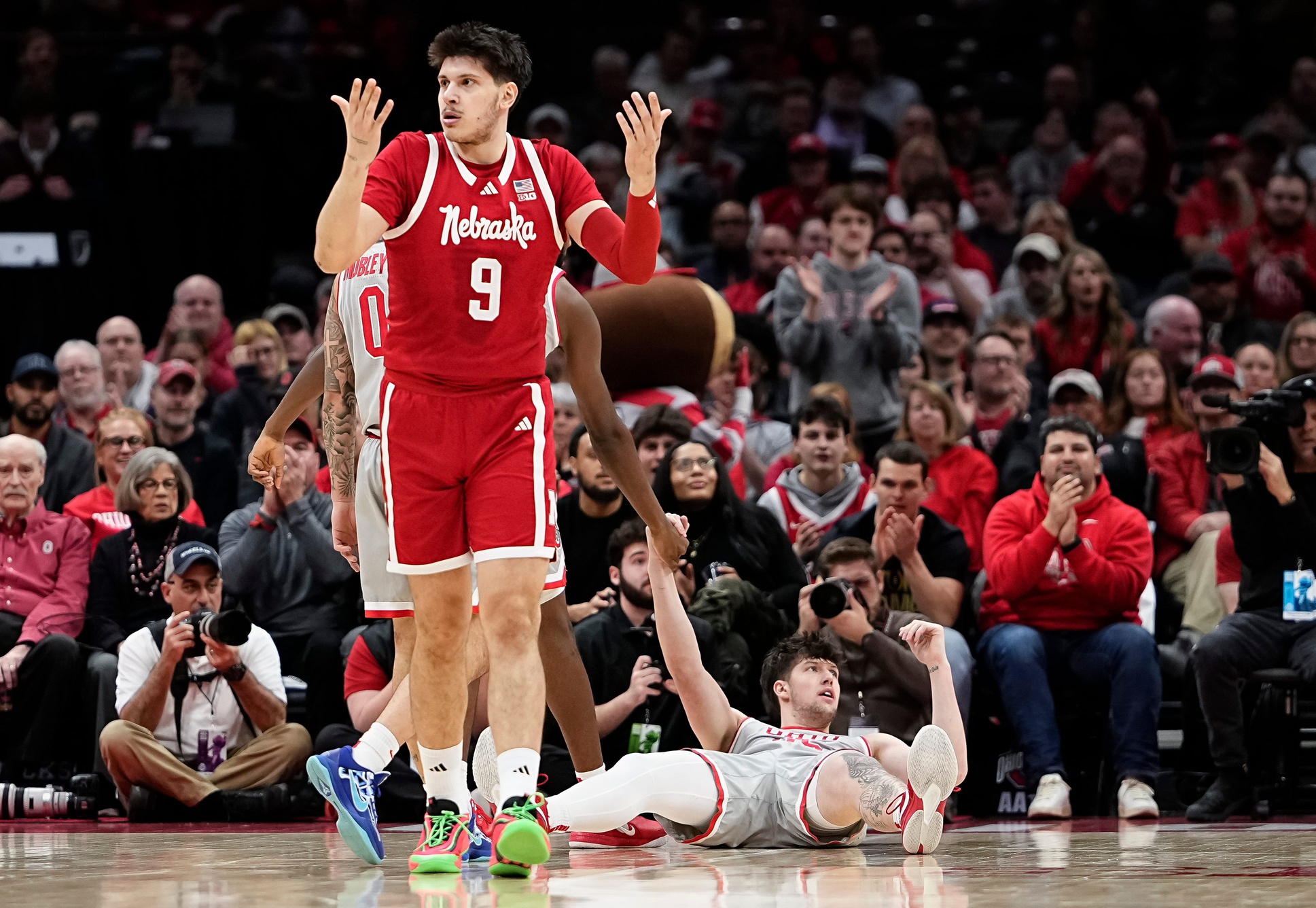  Northwestern vs Nebraska AI Prediction: Free CBB Betting Insights for Jan 01. Credit USA TODAY/IMAGN