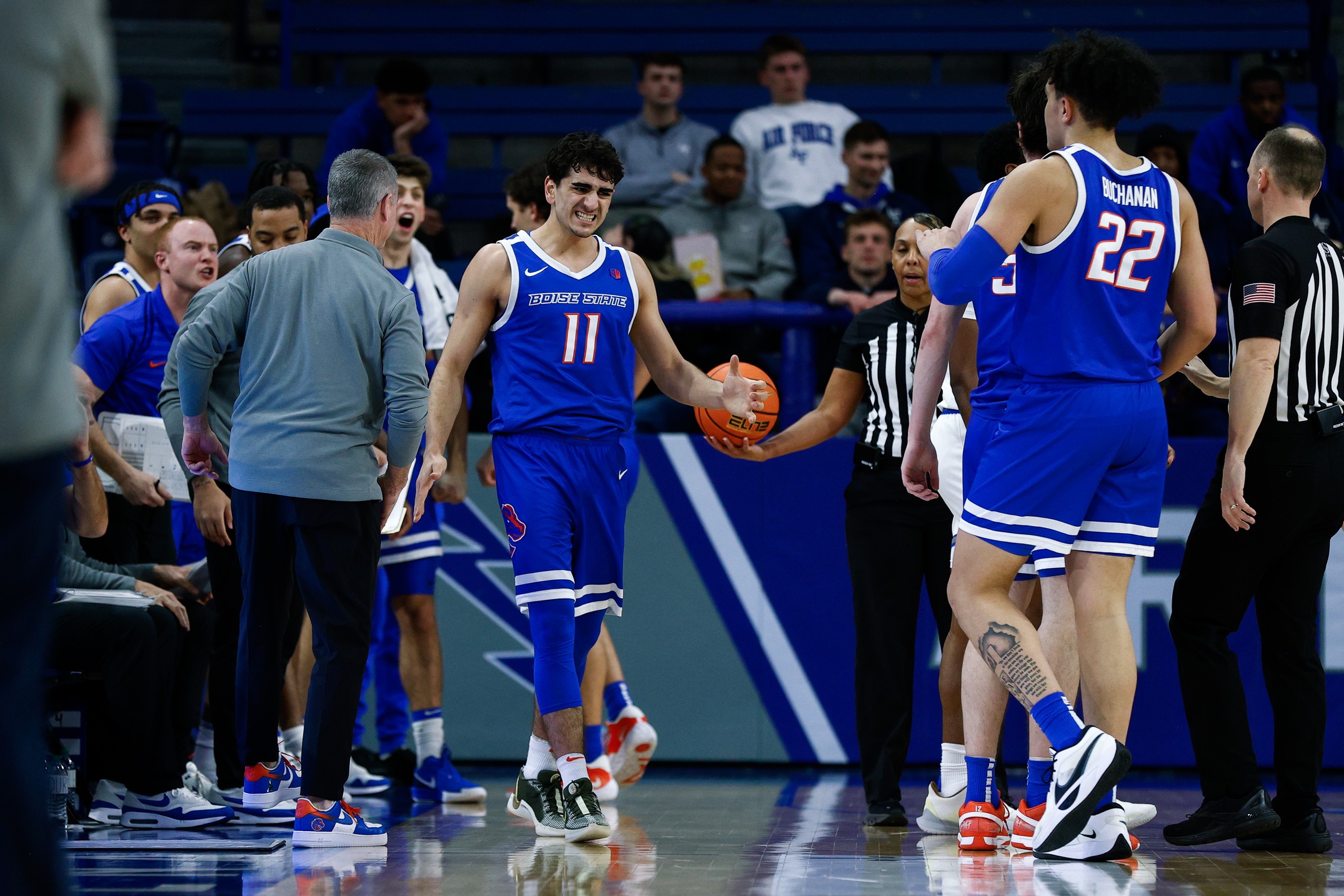  Texas State vs Boise State AI Prediction: Free CBB Betting Insights for Jan 01. Credit USA TODAY/IMAGN