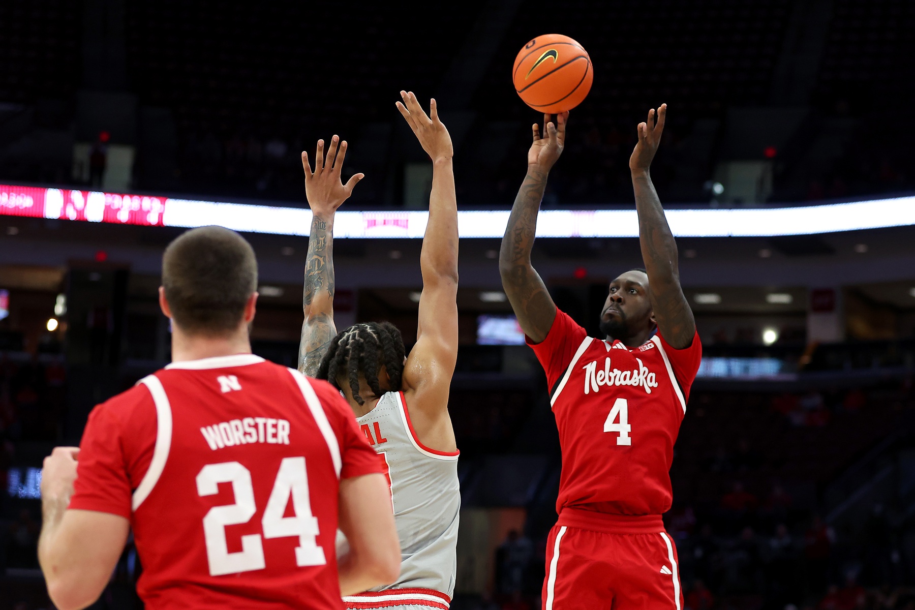  Maryland vs Nebraska AI Prediction: Free CBB Betting Insights for Jan 01. Credit USA TODAY/IMAGN