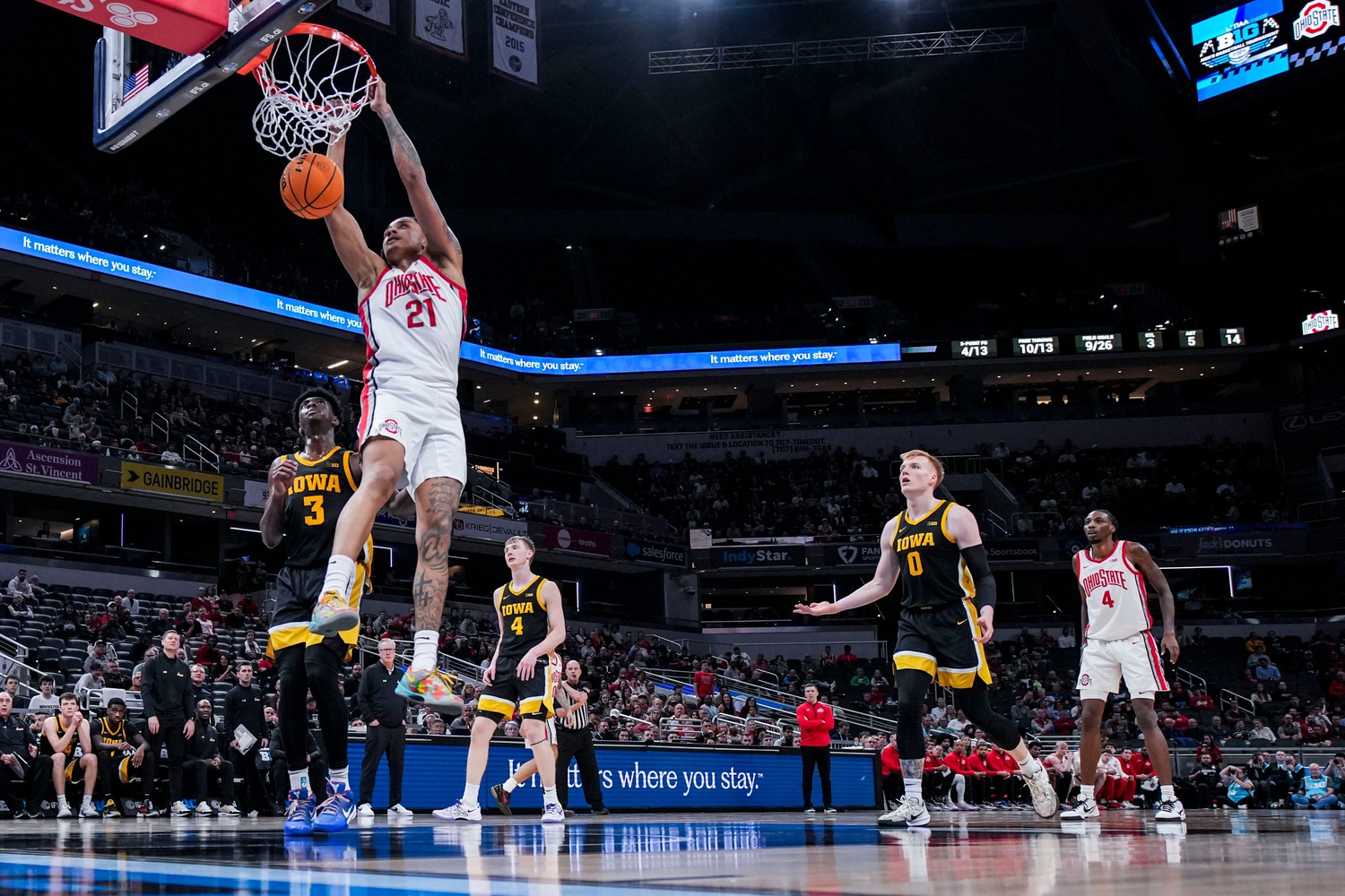  Penn State vs Ohio State AI Prediction: Free CBB Betting Insights for Jan 01. Credit USA TODAY/IMAGN