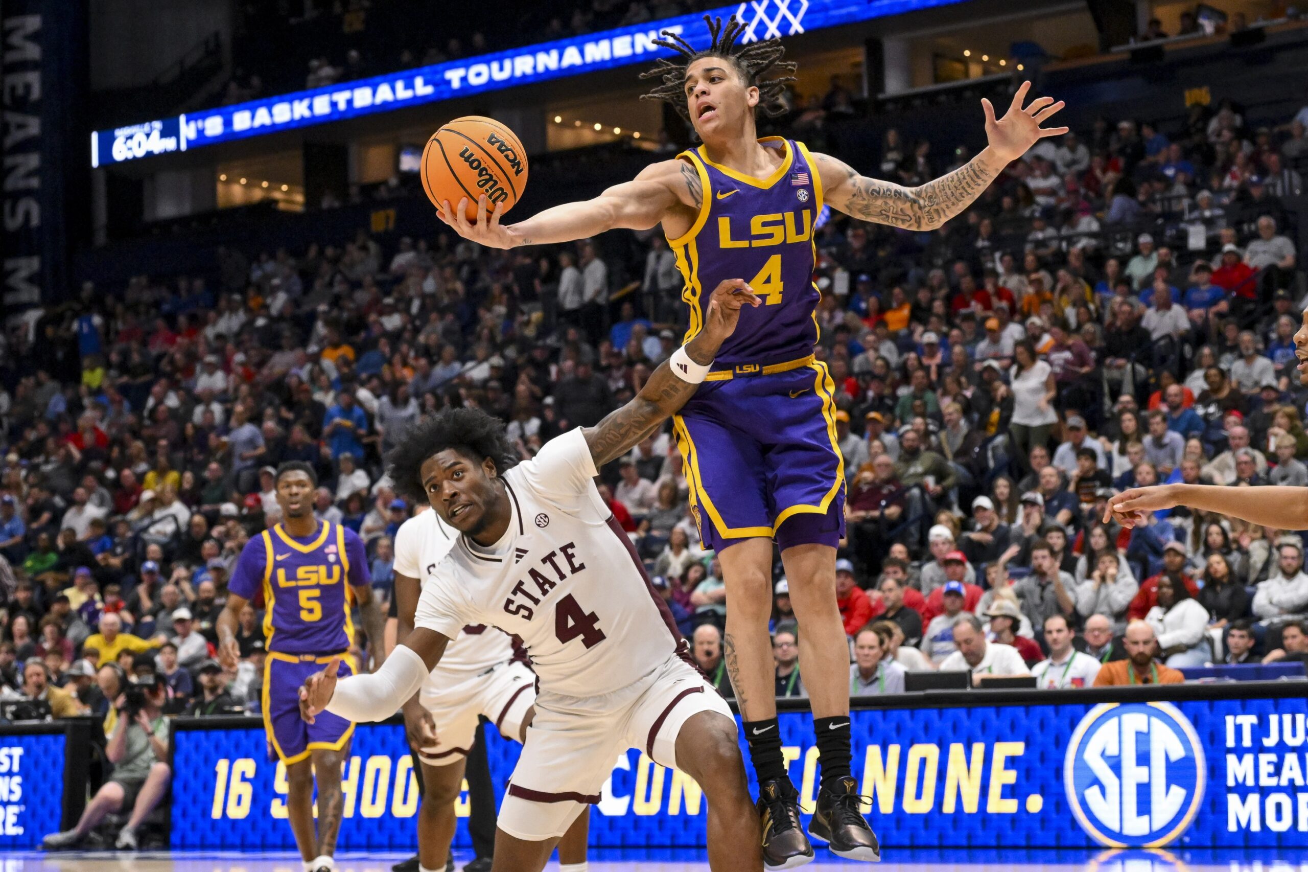  New Orleans vs LSU AI Prediction: Free CBB Betting Insights for Nov 10. Credit USA TODAY/IMAGN