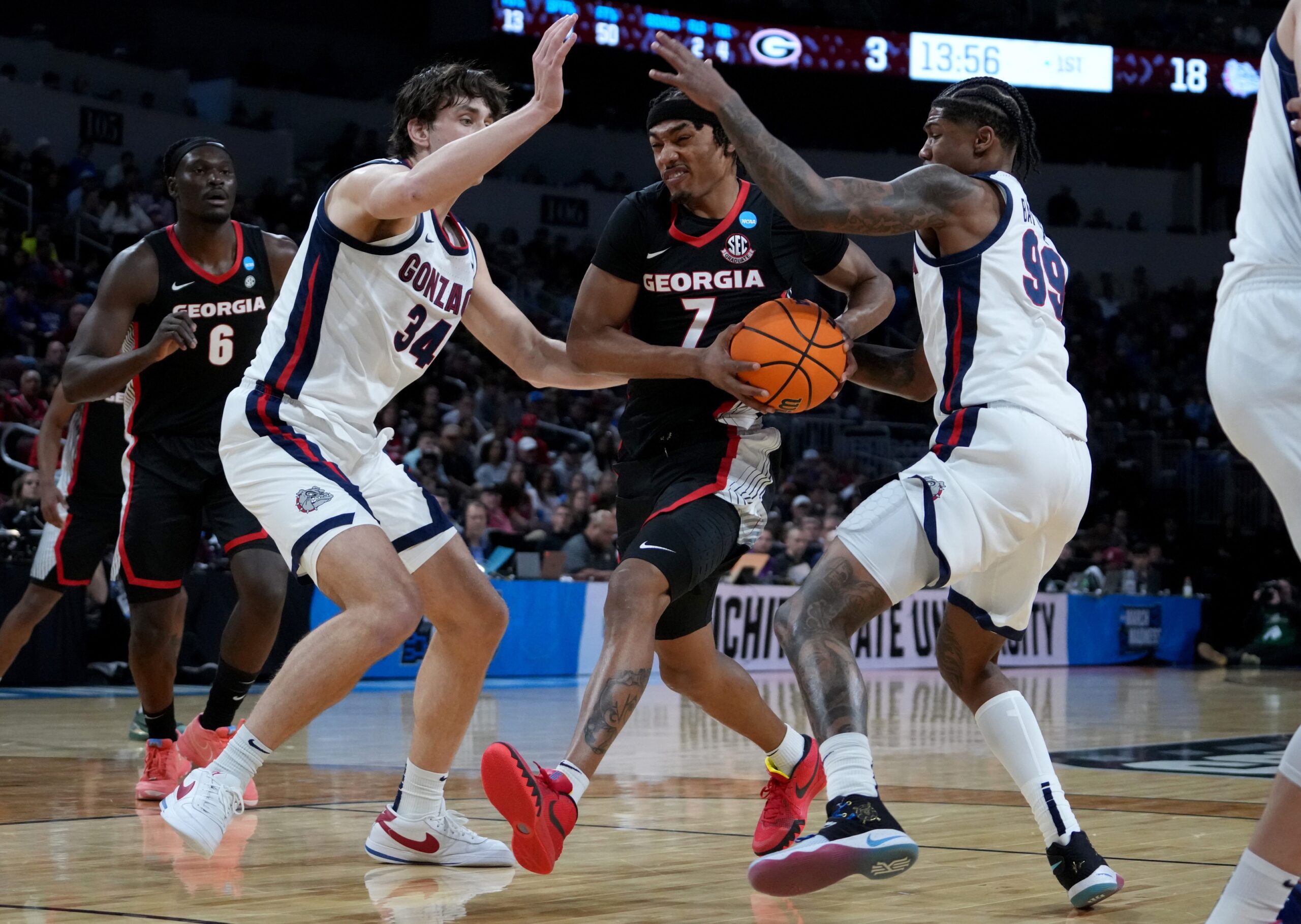 Arkansas vs Georgia AI Prediction: Free CBB Betting Insights for Jan 17. Credit USA TODAY/IMAGN