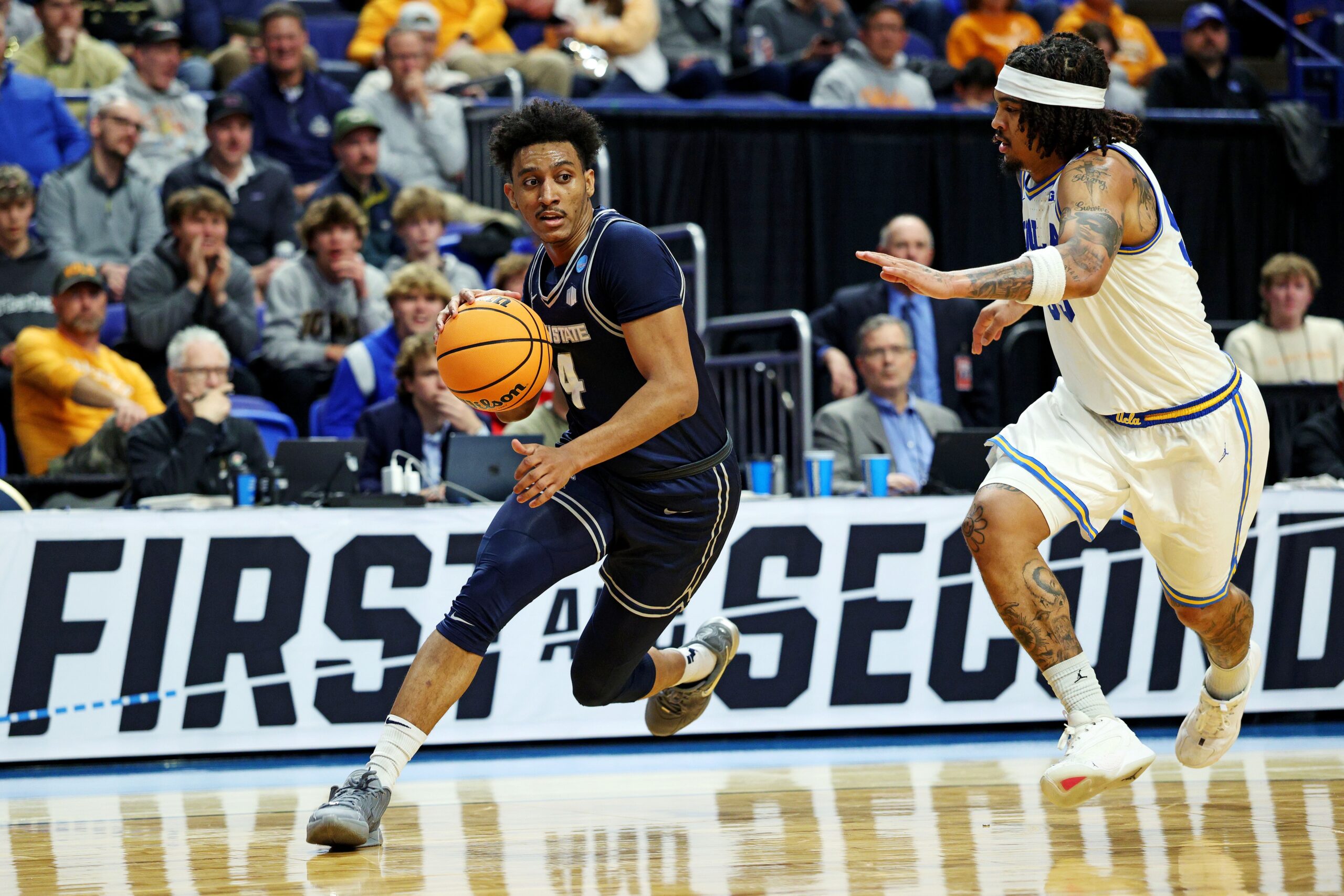  Fresno State vs Utah State AI Prediction: Free CBB Betting Insights for Jan 01. Credit USA TODAY/IMAGN