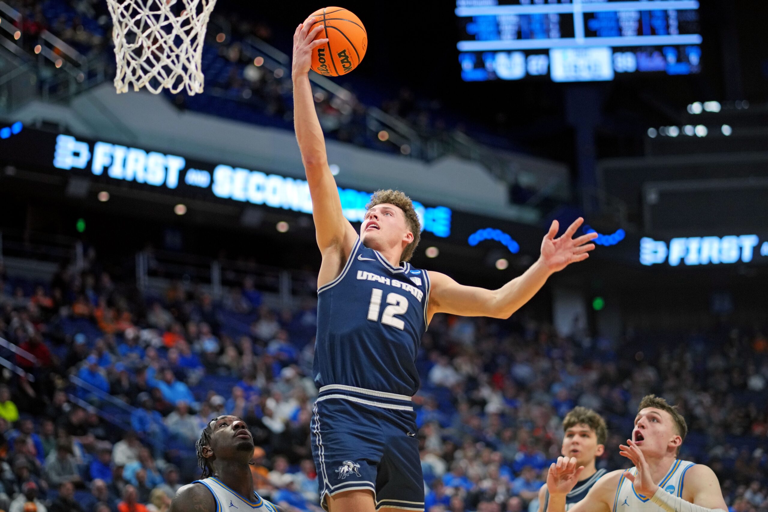  San Diego State vs Utah State AI Prediction: Free CBB Betting Insights for Jan 01. Credit USA TODAY/IMAGN
