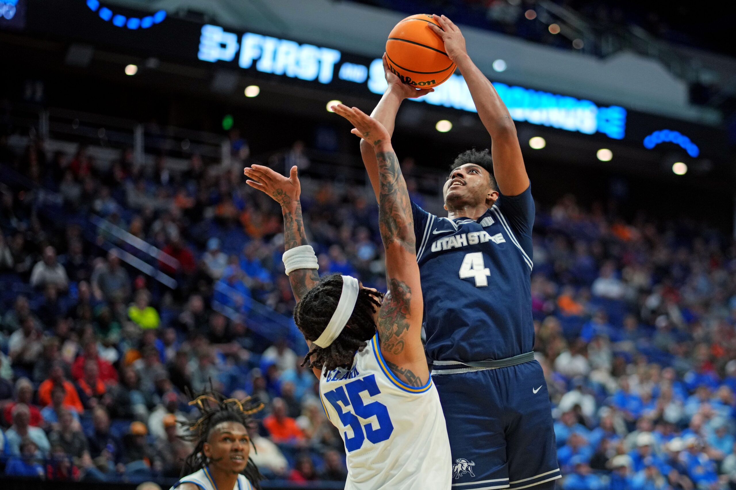  Washington State vs Utah State AI Prediction: Free CBB Betting Insights for Jan 01. Credit USA TODAY/IMAGN