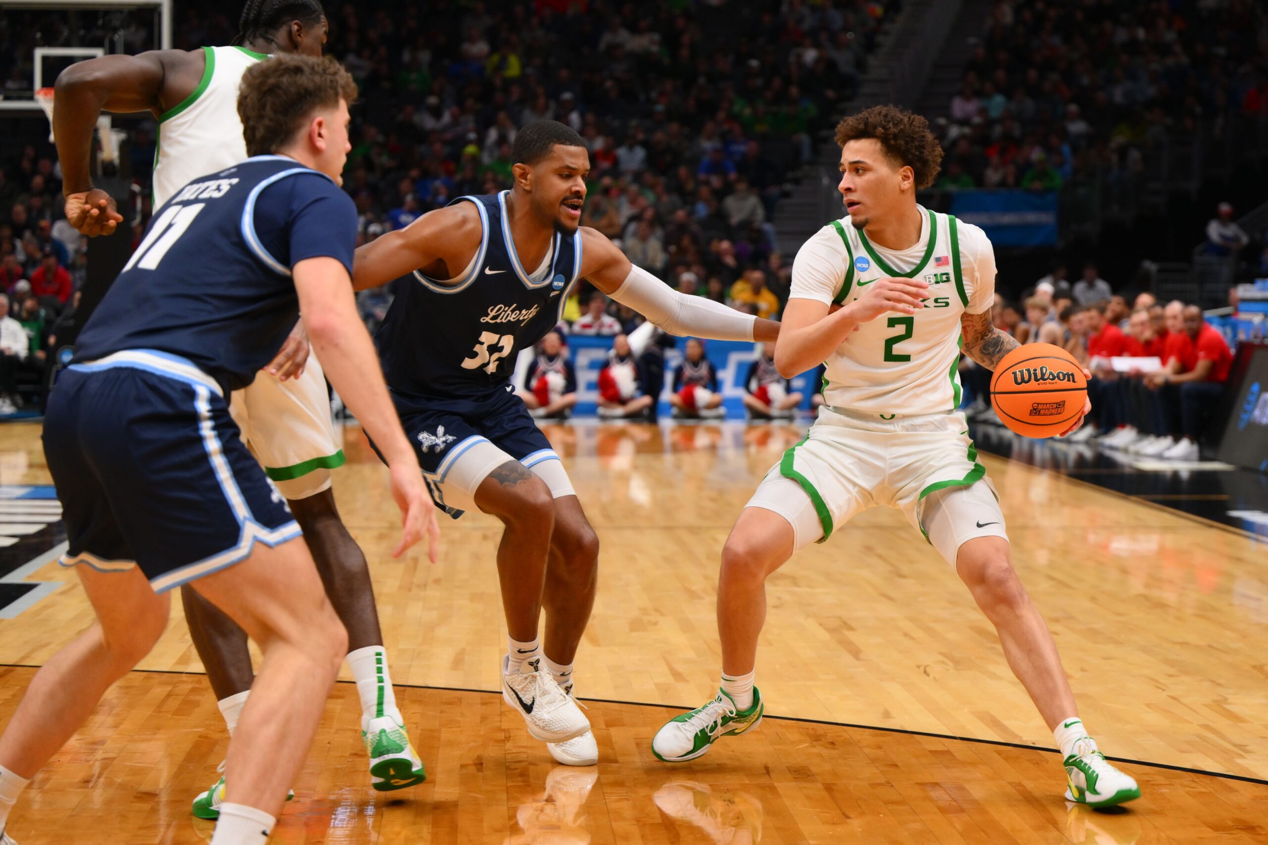  Wisconsin vs Oregon AI Prediction: Free CBB Betting Insights for Jan 01. Credit USA TODAY/IMAGN