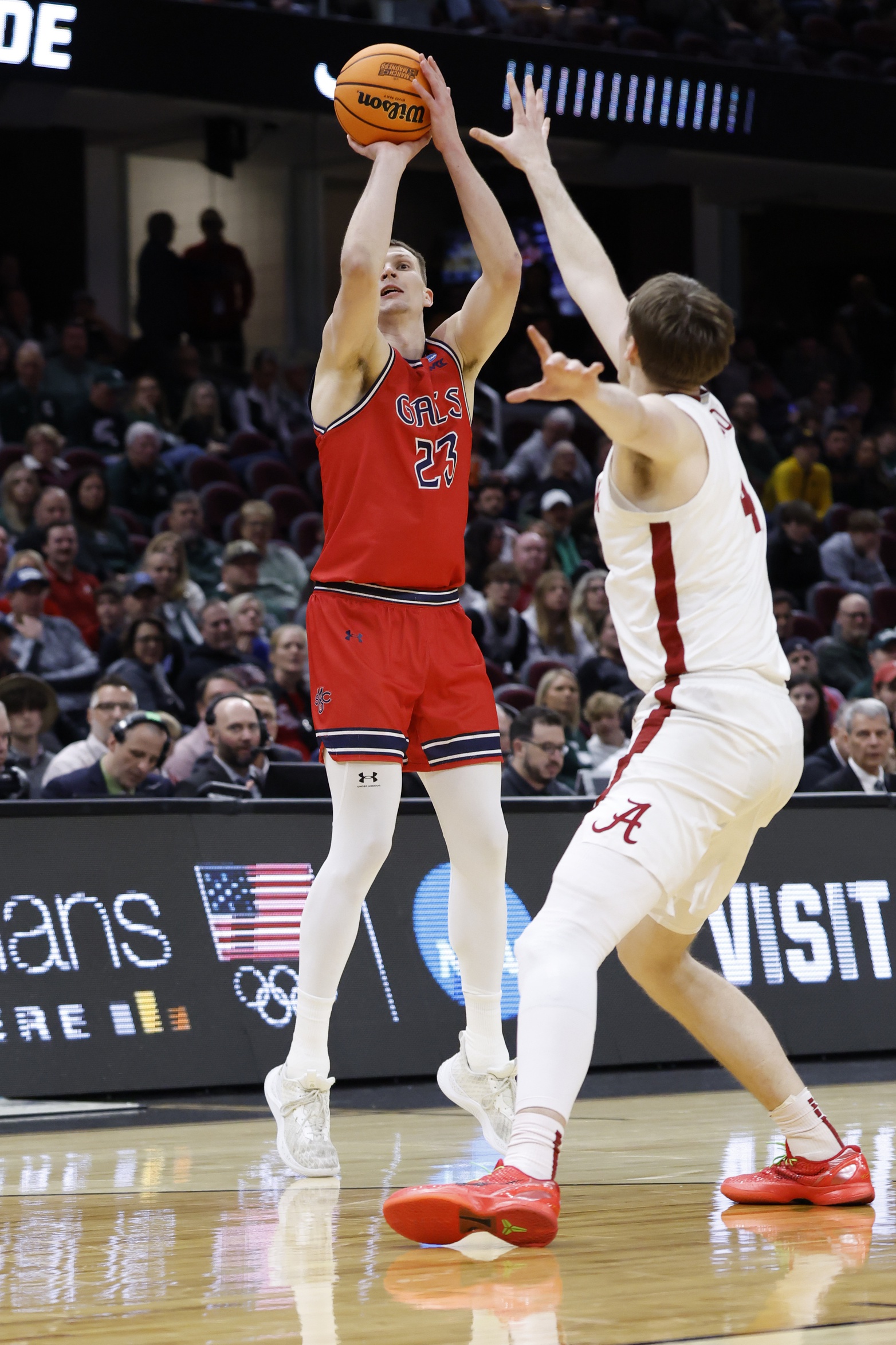  Saint Mary's vs Gonzaga AI Prediction: Free CBB Betting Insights for Jan 01. Credit USA TODAY/IMAGN