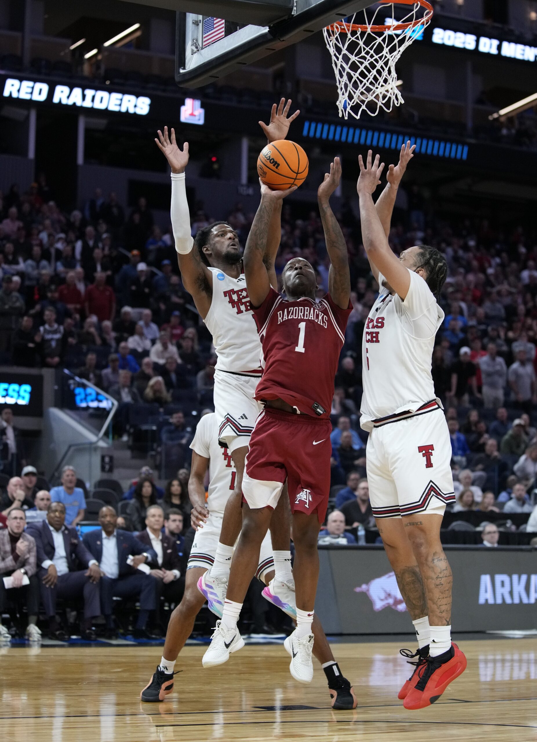 Texas A&M vs Arkansas AI Prediction: Free CBB Betting Insights for Feb 24. Credit USA TODAY/IMAGN