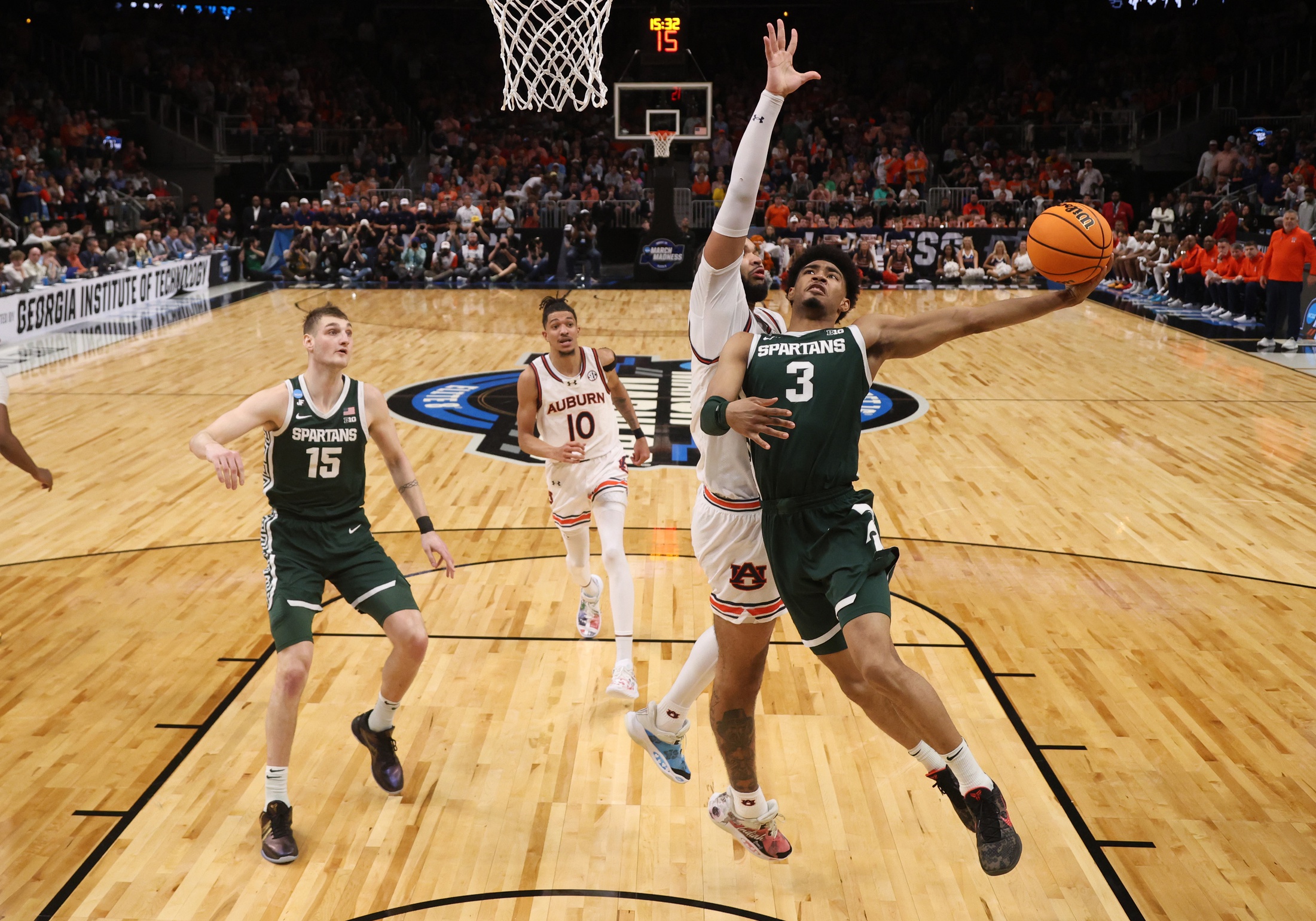  Ohio State vs Michigan State AI Prediction: Free CBB Betting Insights for Feb 22. Credit USA TODAY/IMAGN