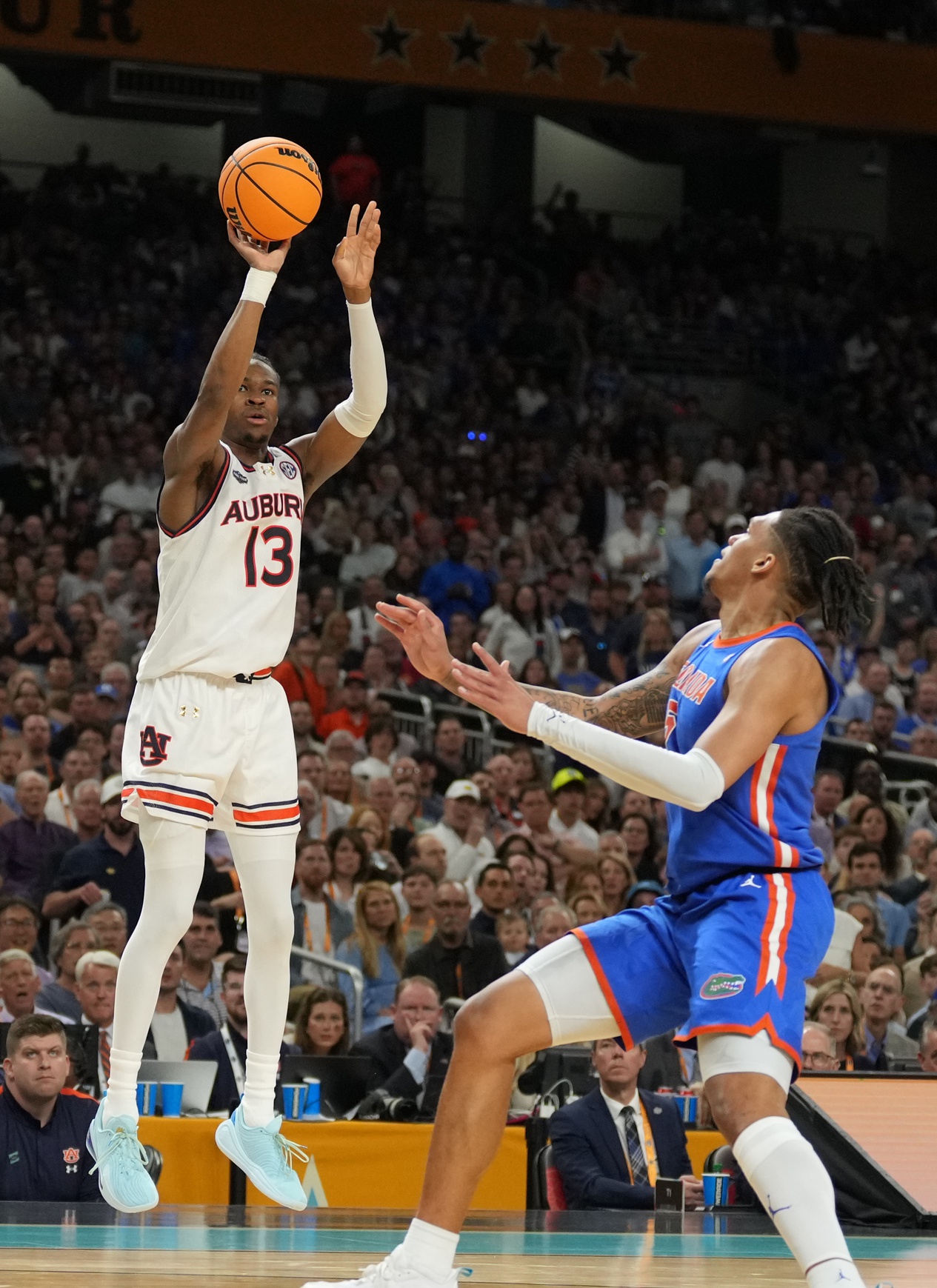  Texas vs Auburn AI Prediction: Free CBB Betting Insights for Jan 27. Credit USA TODAY/IMAGN