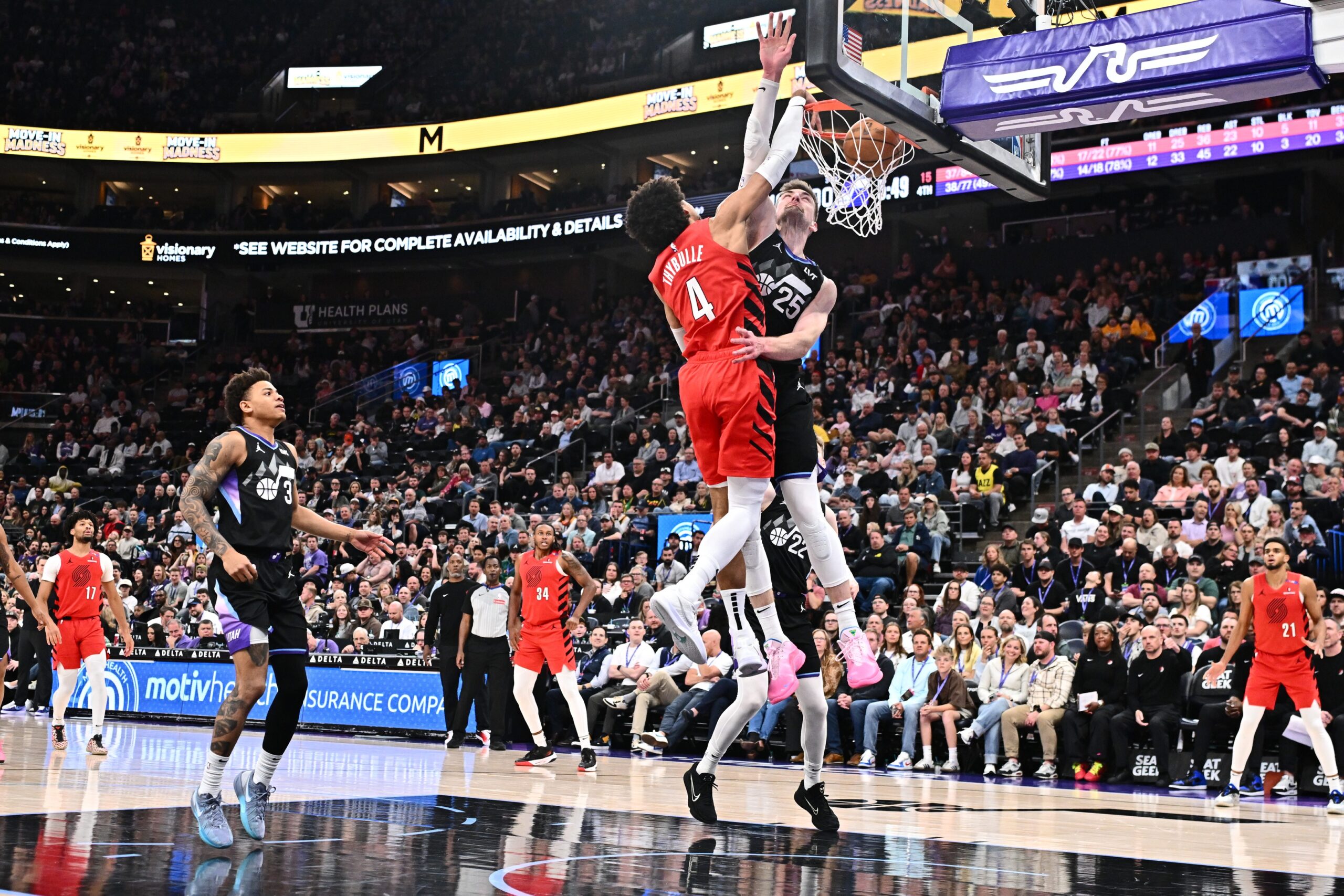  Utah vs Portland AI Prediction: Free NBA Betting Insights for Jan 01. Credit USA TODAY/IMAGN