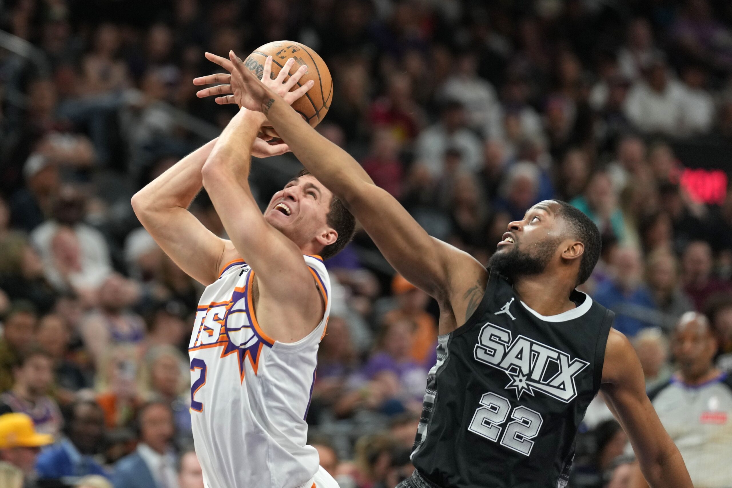  Minnesota vs San Antonio AI Prediction: Free NBA Betting Insights for Jan 01. Credit USA TODAY/IMAGN