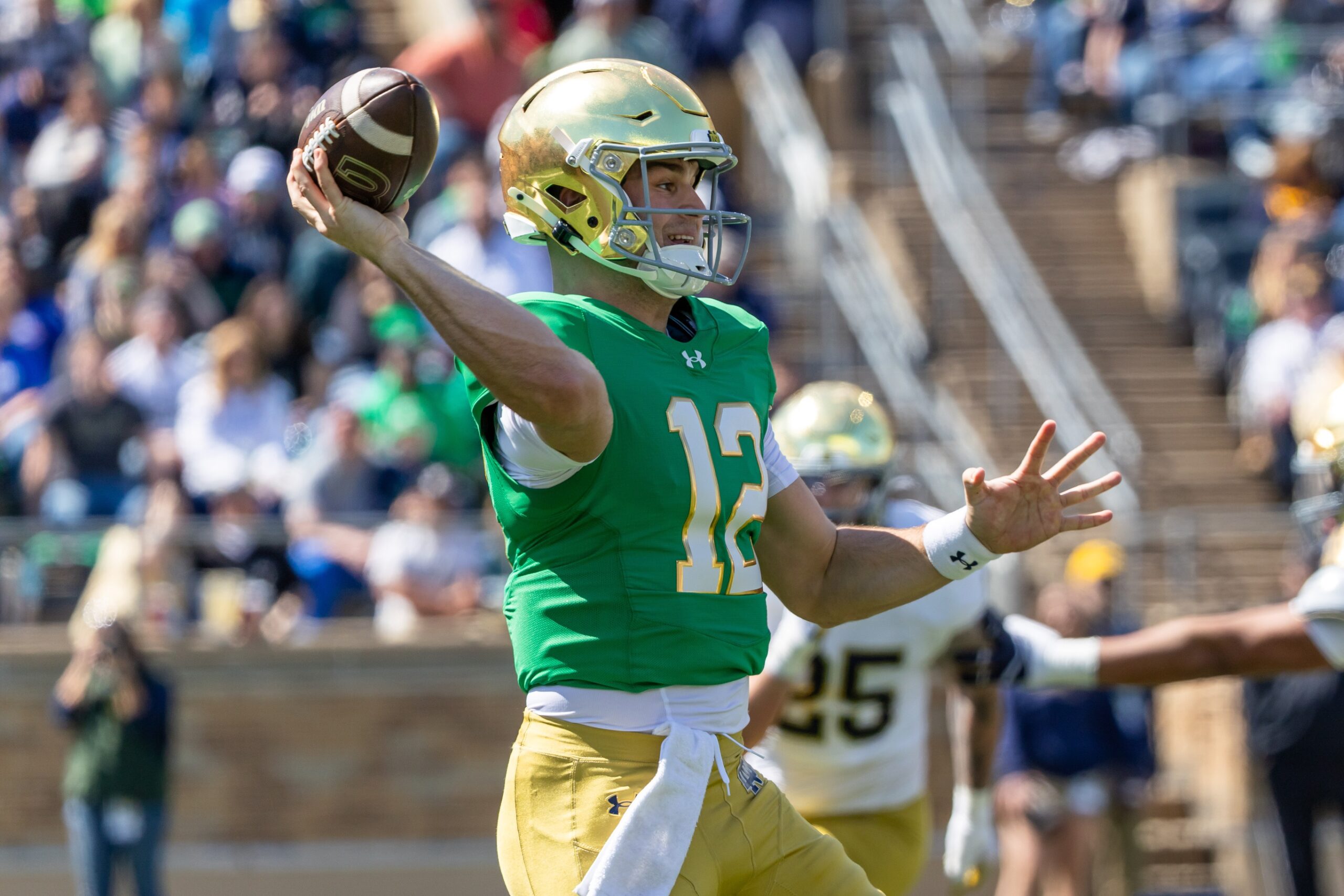  NC State vs Notre Dame AI Prediction: Free CFB Betting Insights for Oct 11. Credit USA TODAY/IMAGN