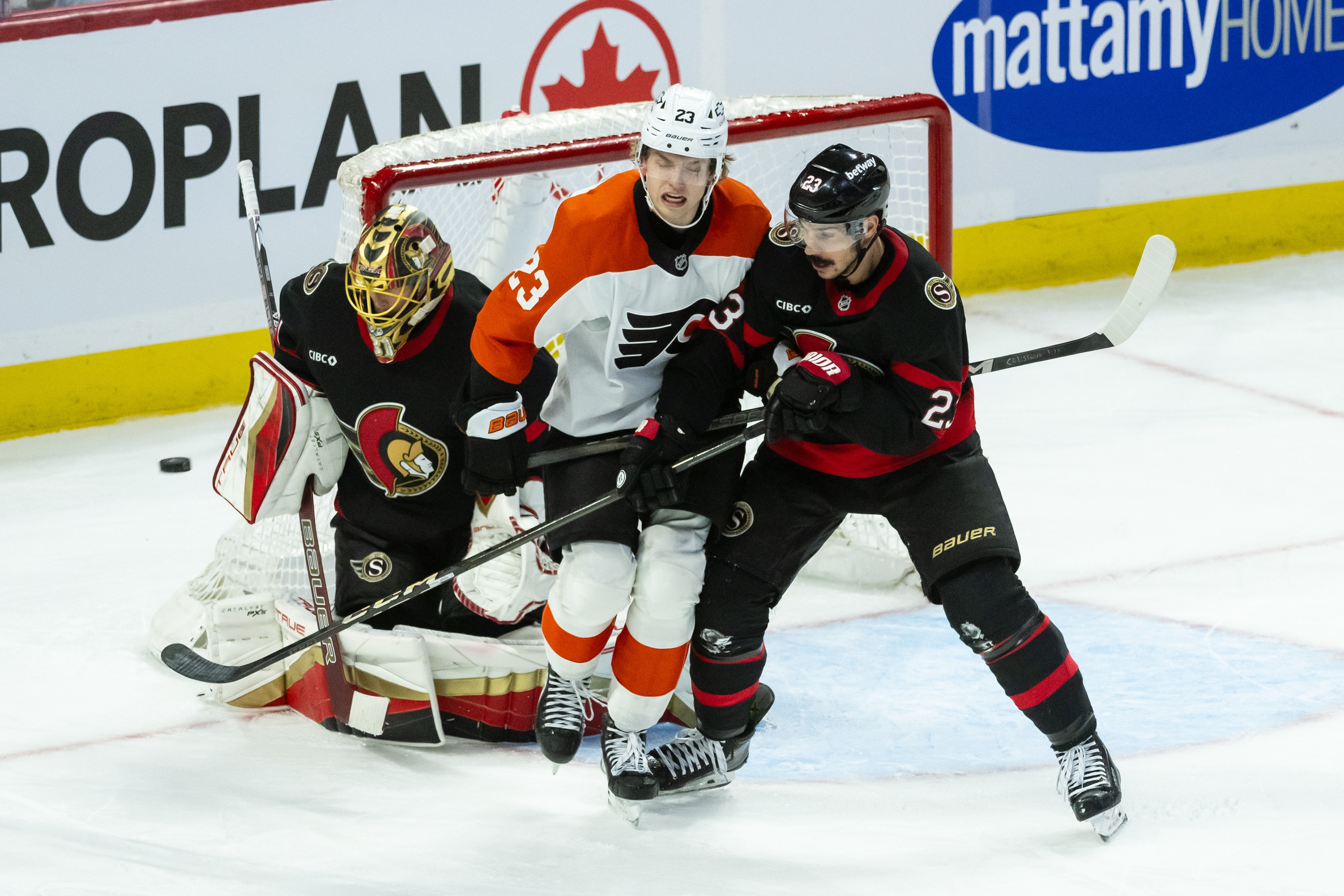  Philadelphia vs Washington AI Prediction: Free NHL Betting Insights for Feb 25. Credit USA TODAY/IMAGN