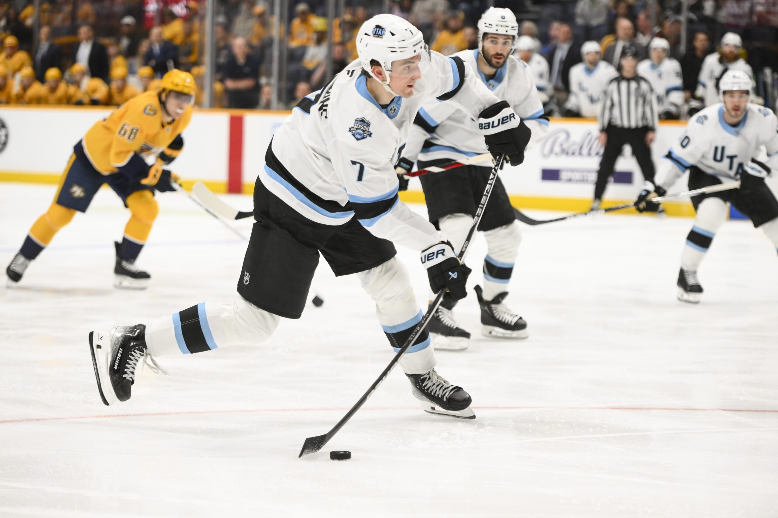  Nashville vs Utah AI Prediction: Free NHL Betting Insights for Dec 29. Credit USA TODAY/IMAGN