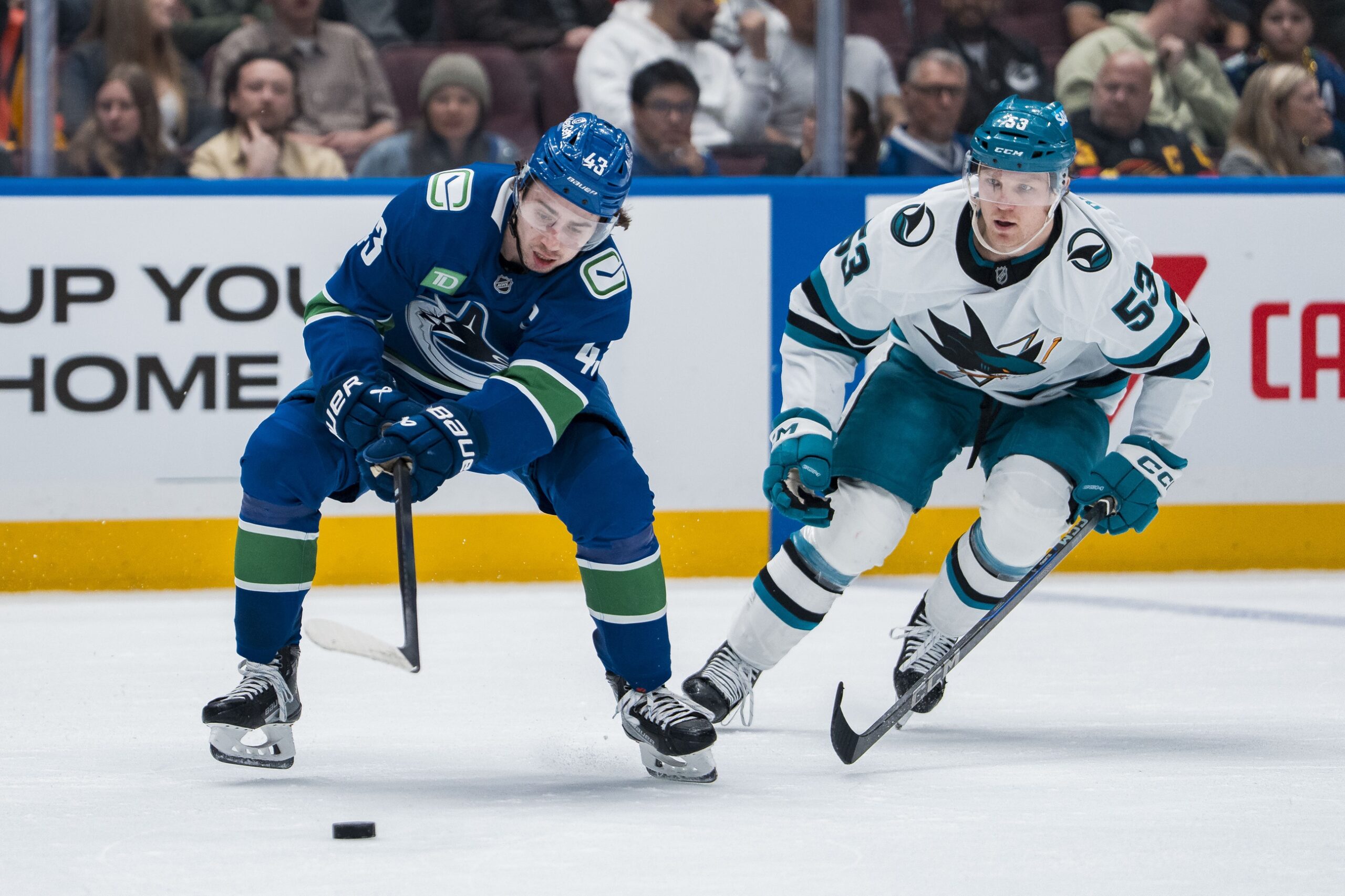  San Jose vs Vancouver AI Prediction: Free NHL Betting Insights for Jan 27. Credit USA TODAY/IMAGN
