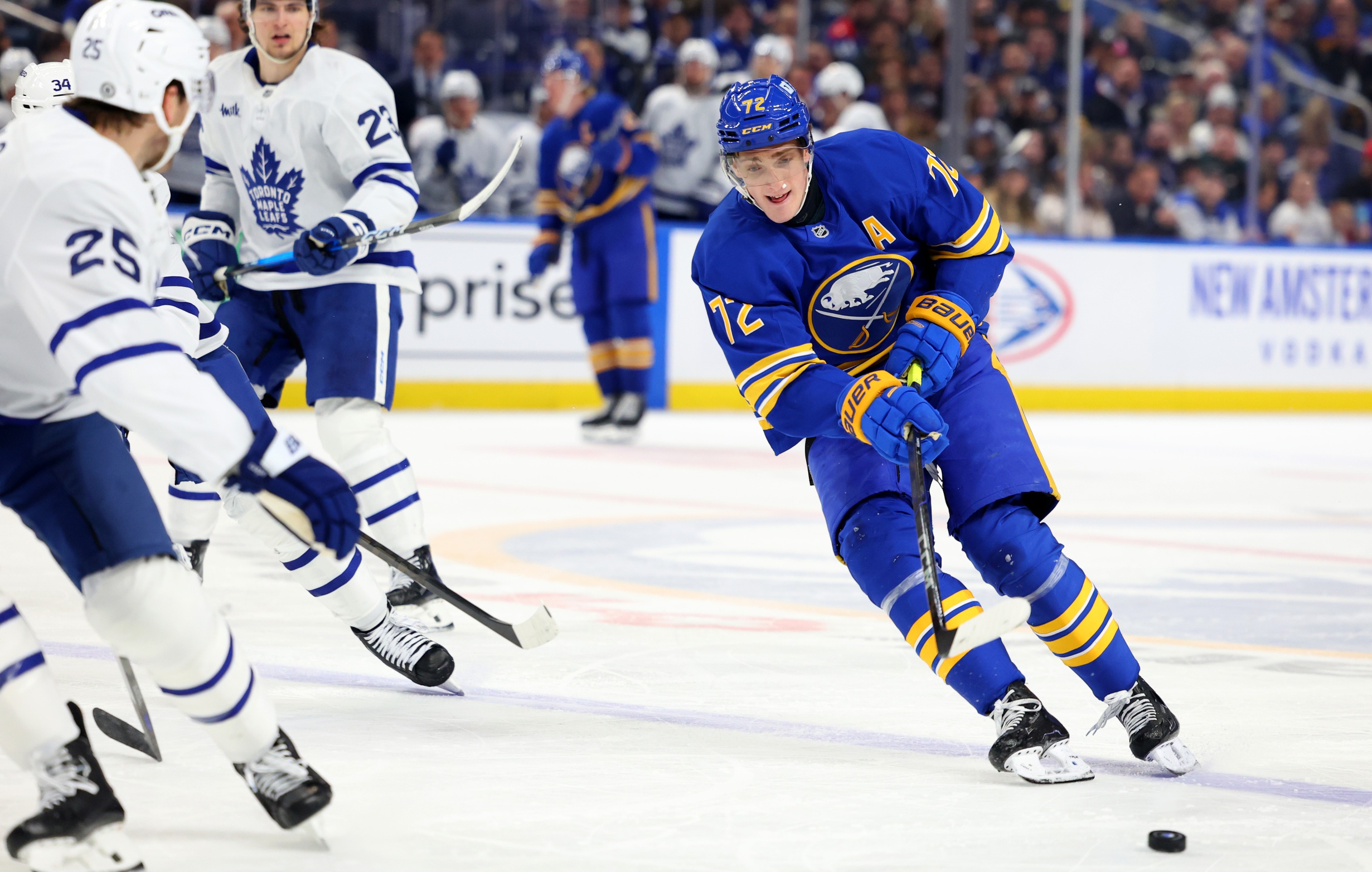 Buffalo vs New York AI Prediction: Free NHL Betting Insights for Jan 24. Credit USA TODAY/IMAGN