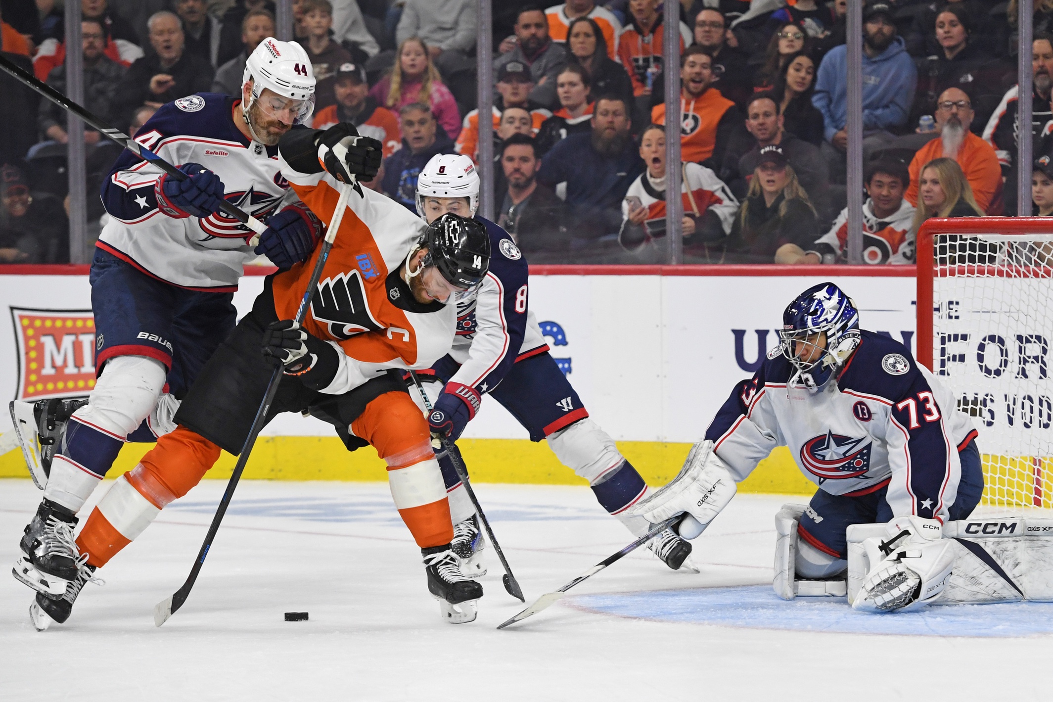  Philadelphia vs New York AI Prediction: Free NHL Betting Insights for Apr 03. Credit USA TODAY/IMAGN
