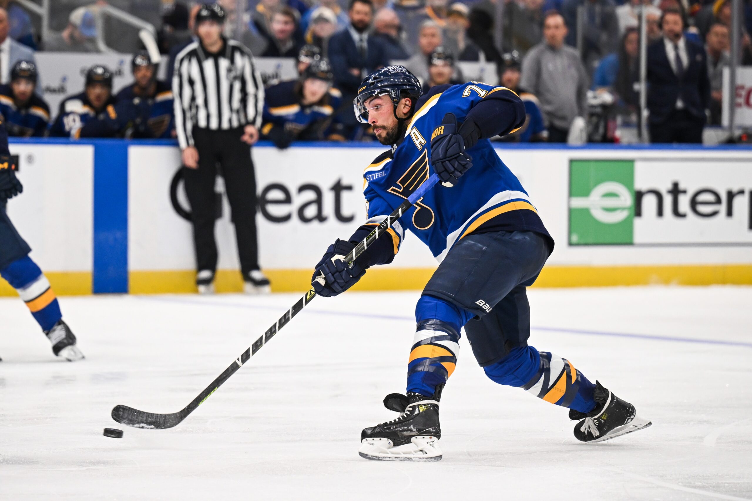  St. Louis vs Anaheim AI Prediction: Free NHL Betting Insights for Mar 08. Credit USA TODAY/IMAGN