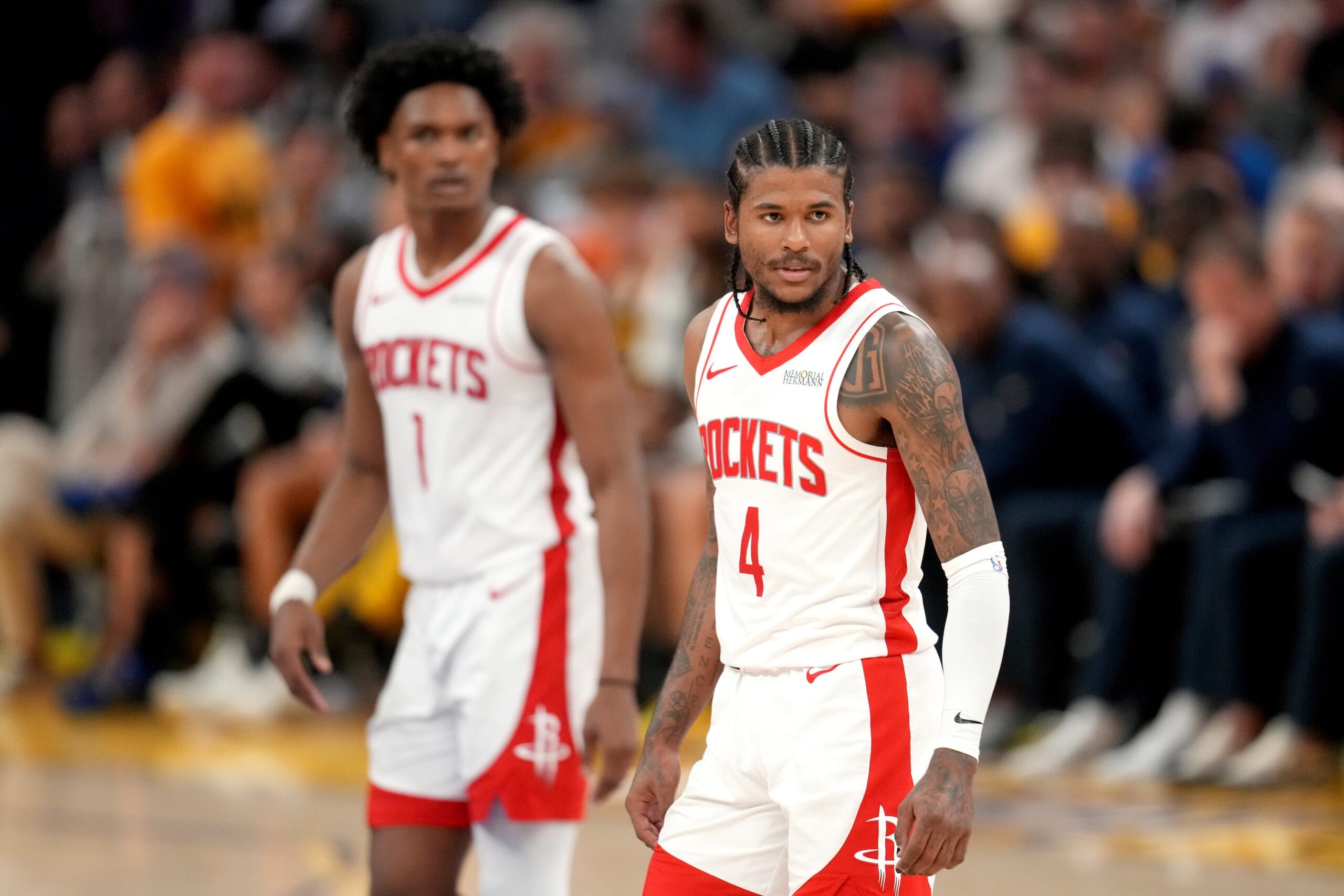  New York vs Houston AI Prediction: Free NBA Betting Insights for Jan 01. Credit USA TODAY/IMAGN