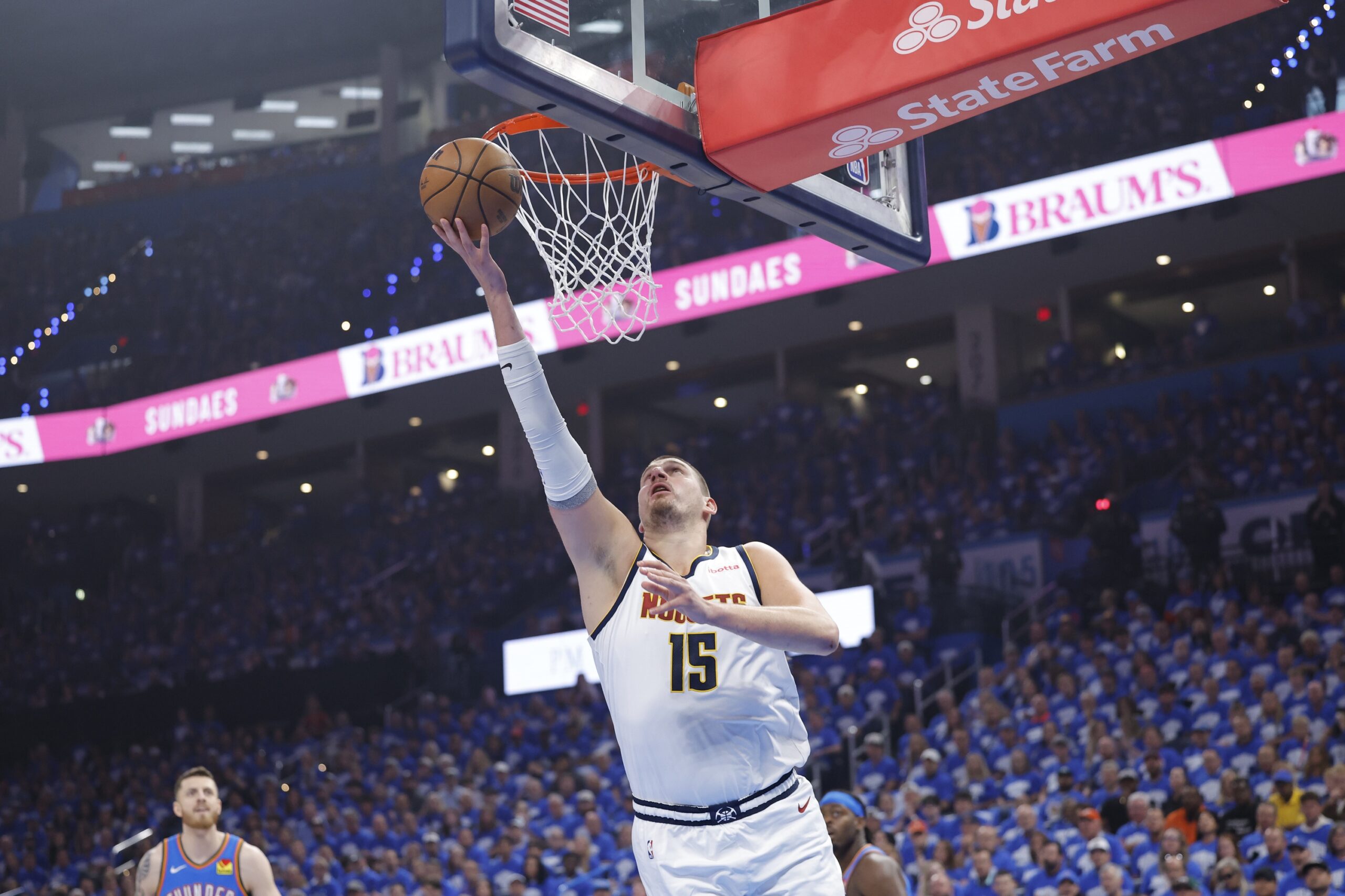  New York vs Denver AI Prediction: Free NBA Betting Insights for Jan 01. Credit USA TODAY/IMAGN